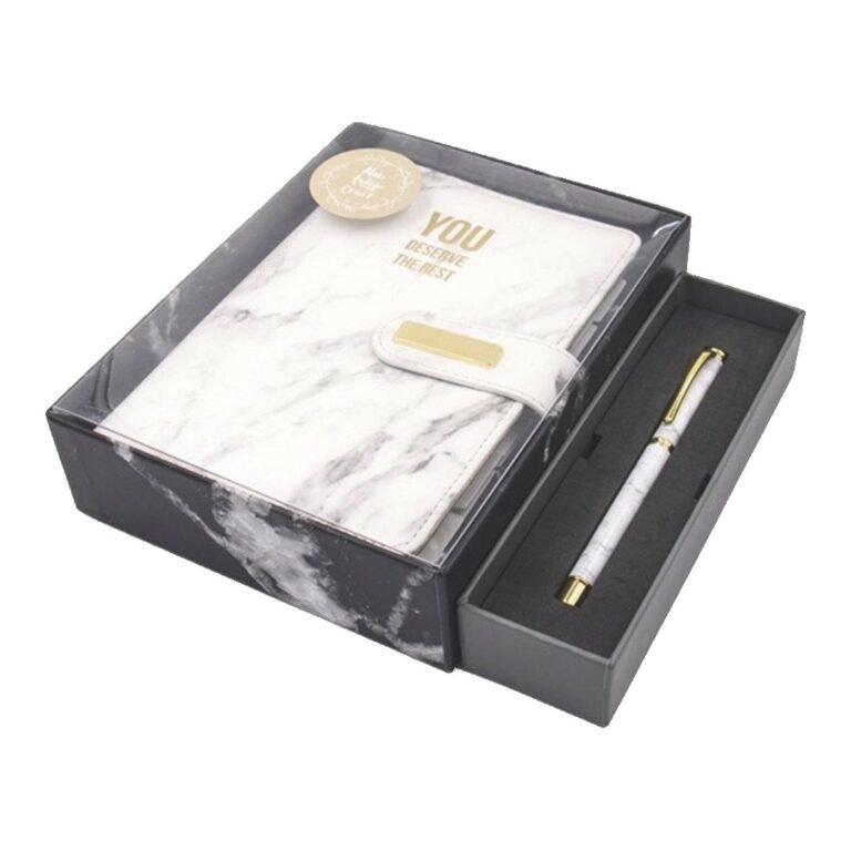 Marble finish gift box